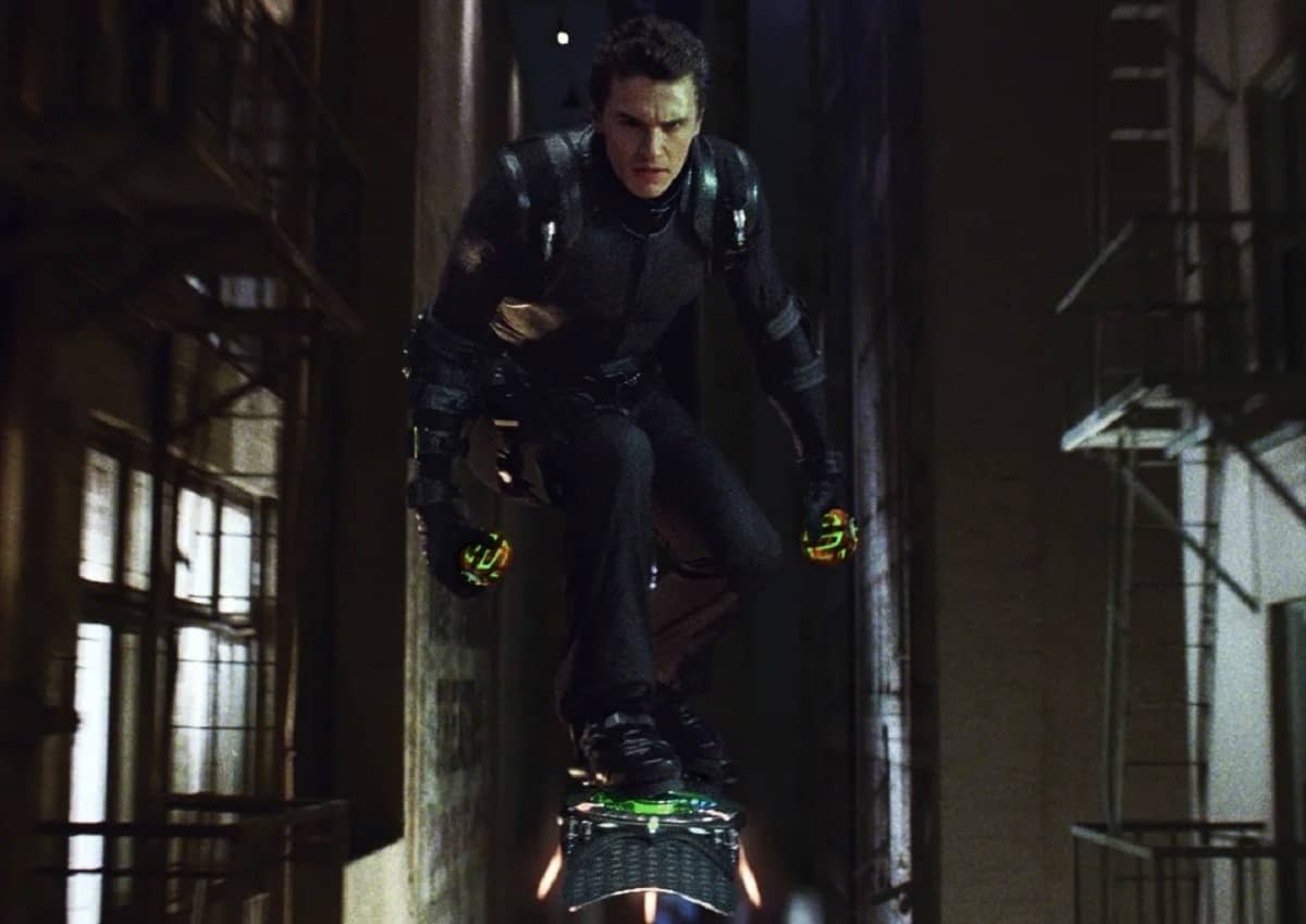 Spiderman Movie Villians - James Franco as New Goblin