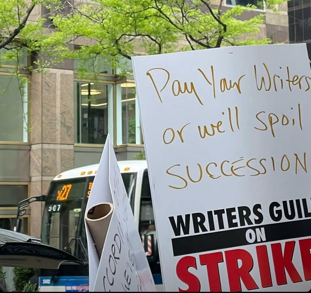 'Pay your writers, or we’ll spoil ‘Succession.’