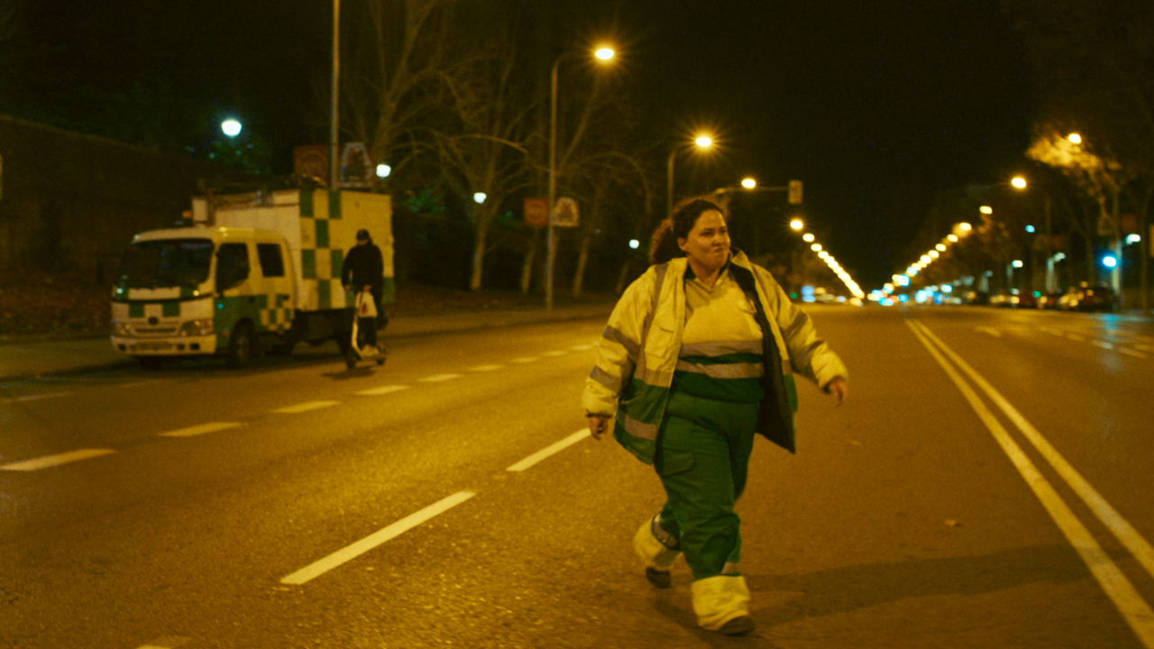 A still from One Night with Adela (2023). 