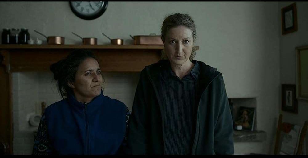 Madeleine Sami and Kate Box in Deadloch, Season 1, Episode 4. 