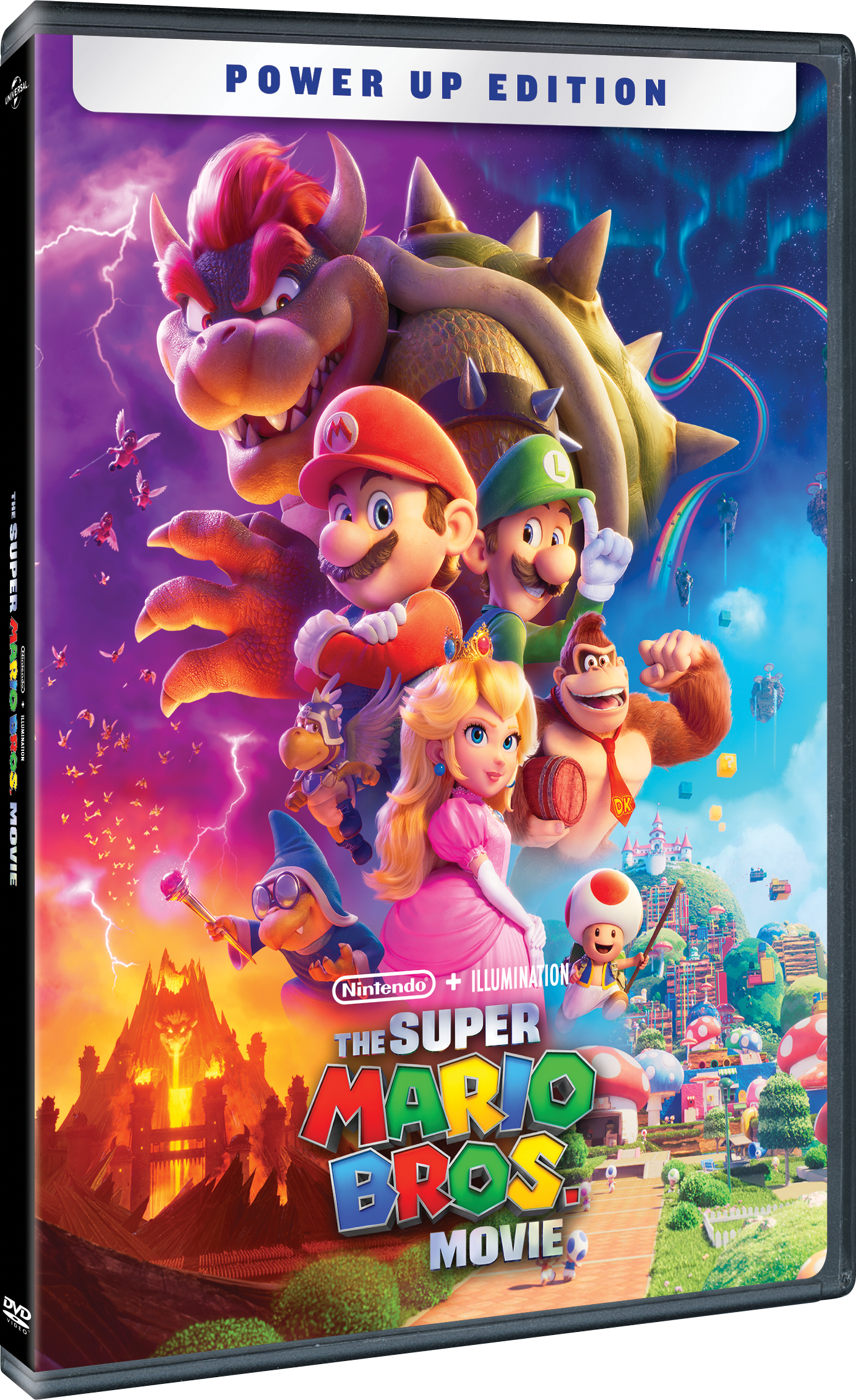 Poster Art for The Super Mario Bros. Movie 'Power Up' Edition. 