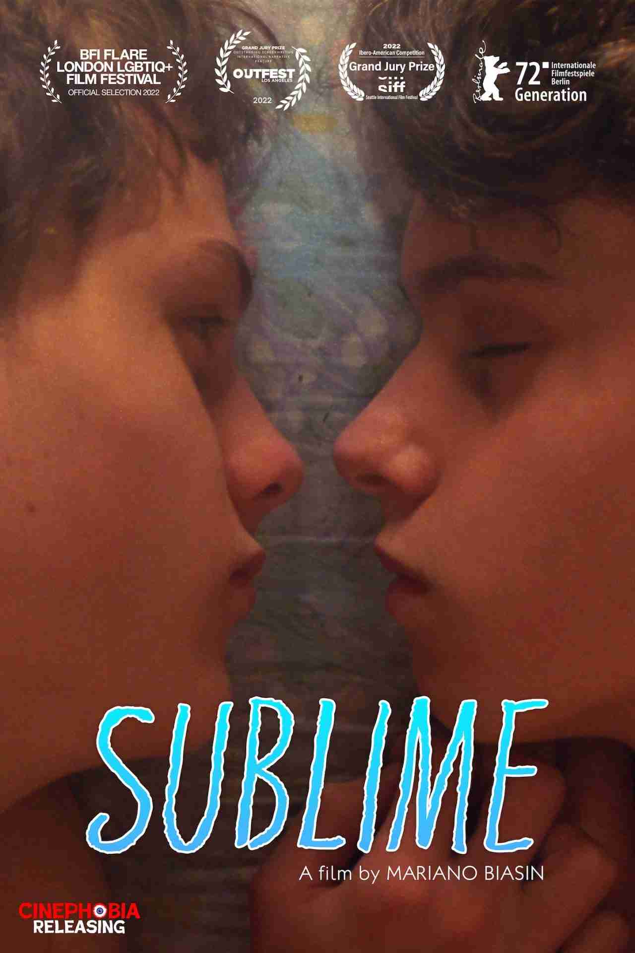 Poster for Mariano Biaisin's Coming of Age Drama Sublime. 