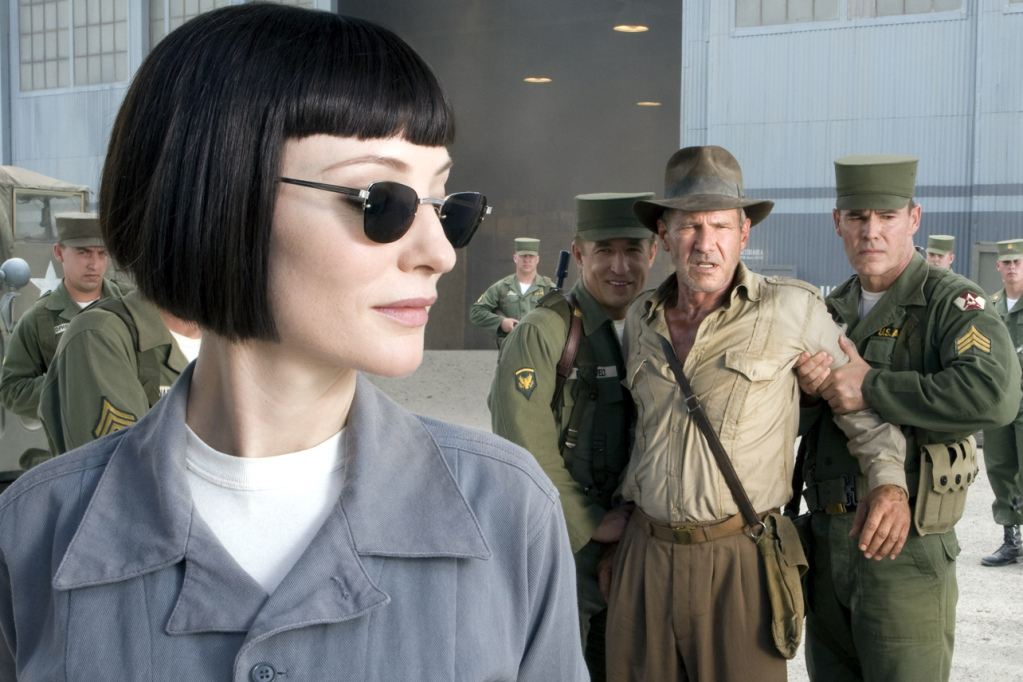 All Nine Indiana Jones Film Series Villains Ranked - Colonel Dr. Irina Spalko in Indiana Jones and The Kingdom of The Crystal Skull