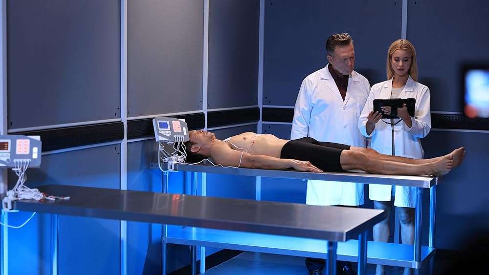 A still from Dark Asset (2023). 