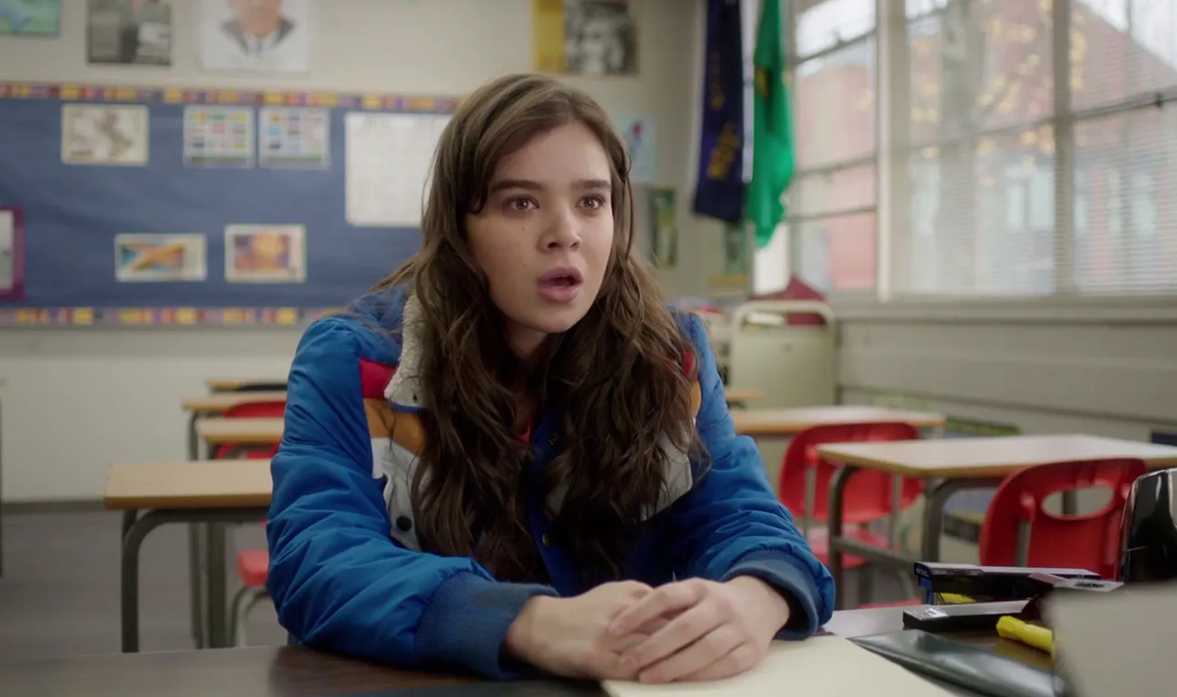 Movies to Watch if You Like The Holdovers - the edge of seventeen (2016)