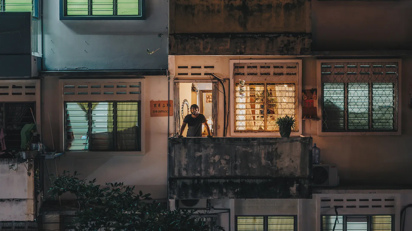 A still from Fire on Water (2024). 