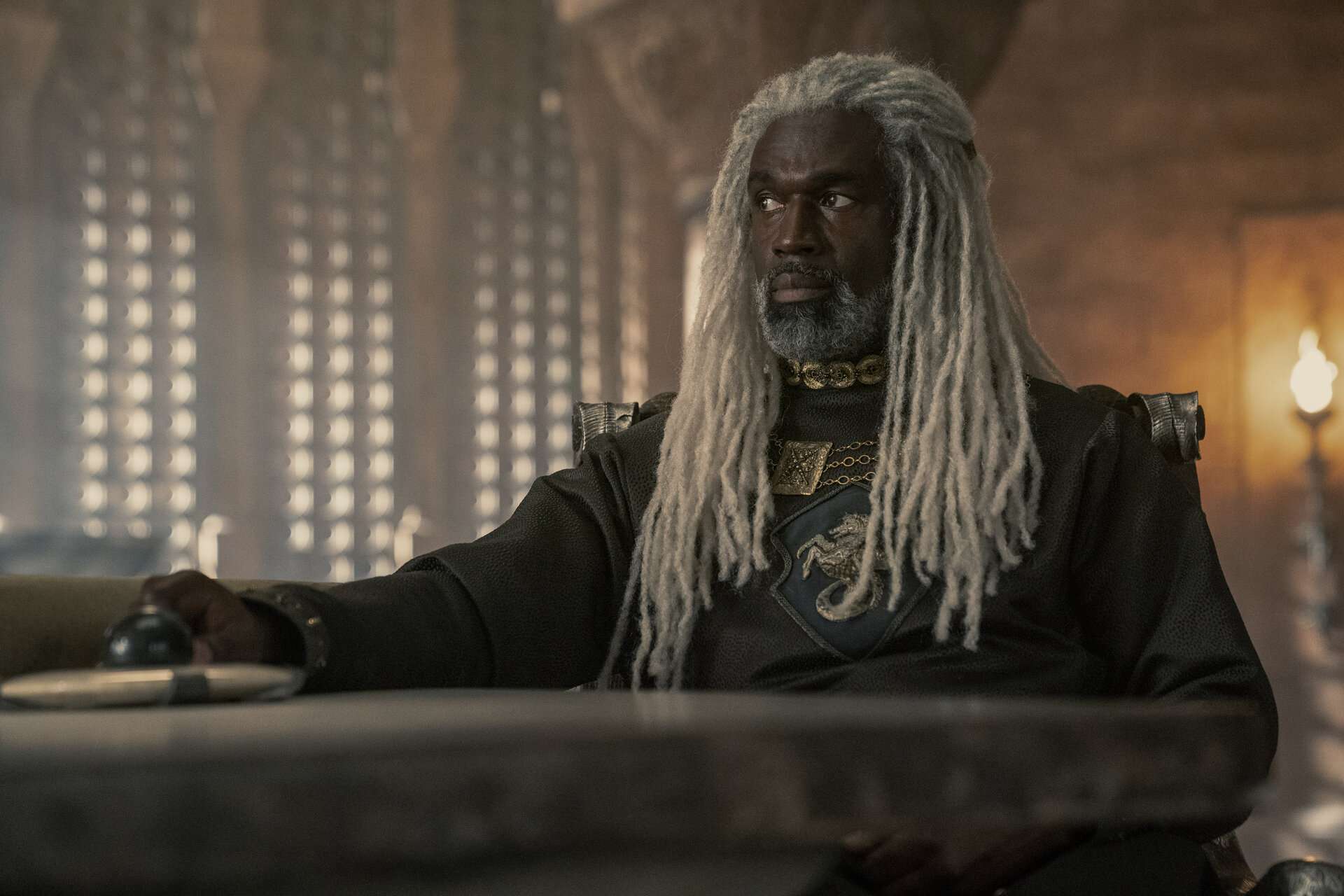 Corlys Velaryon: Steve Toussaint