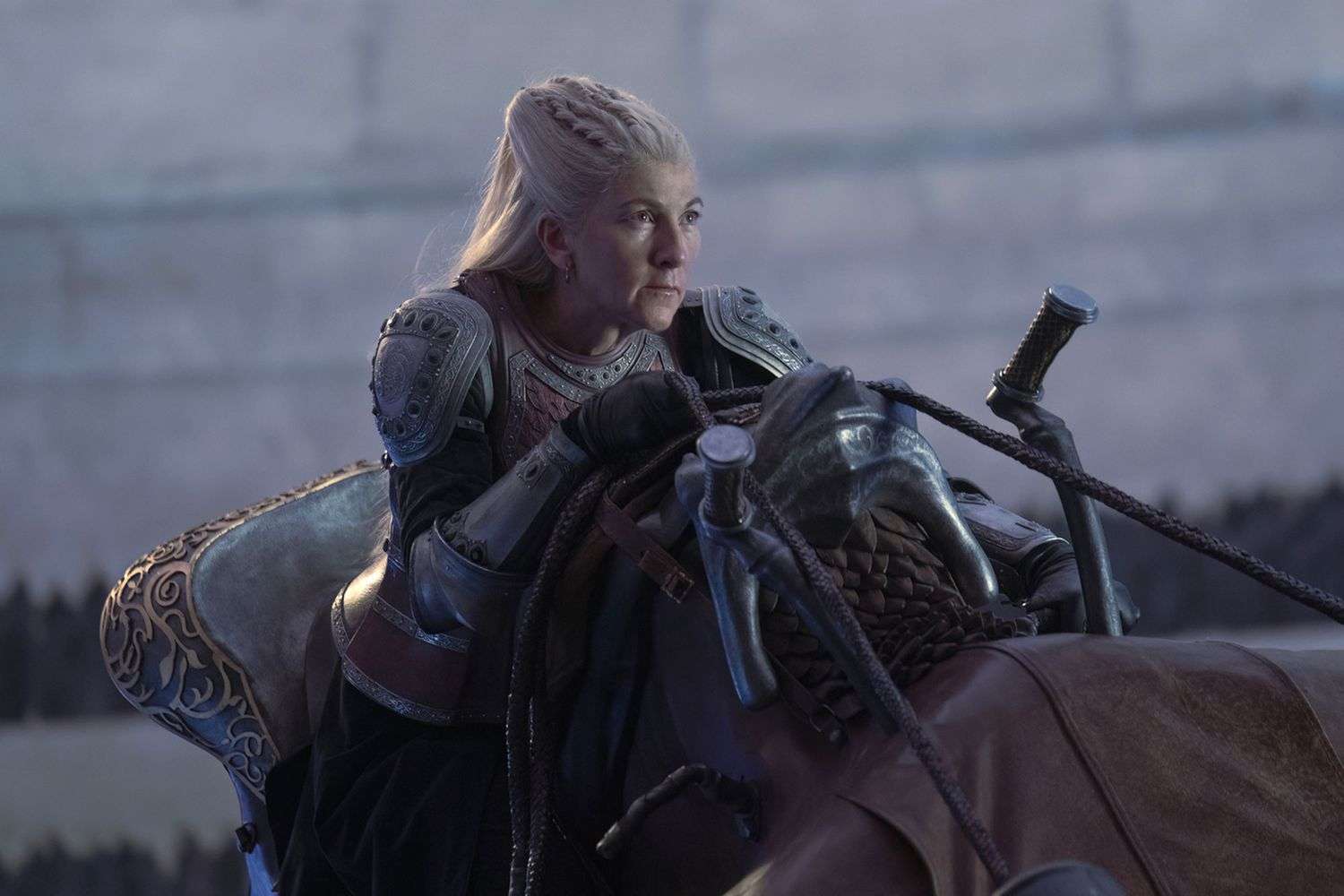 Eve Best as Rhaenys Targaryen