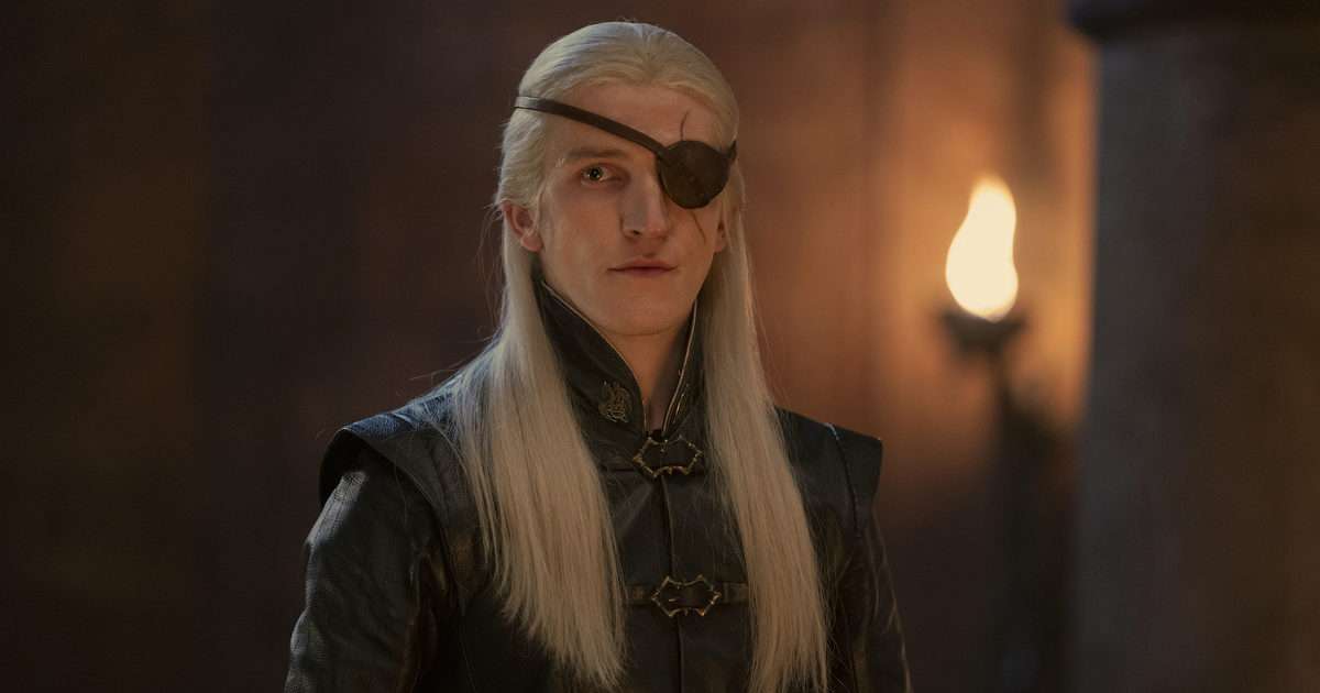 House of the Dragon Season 2 Characters: Ewan Mitchell as Aemond Targaryen