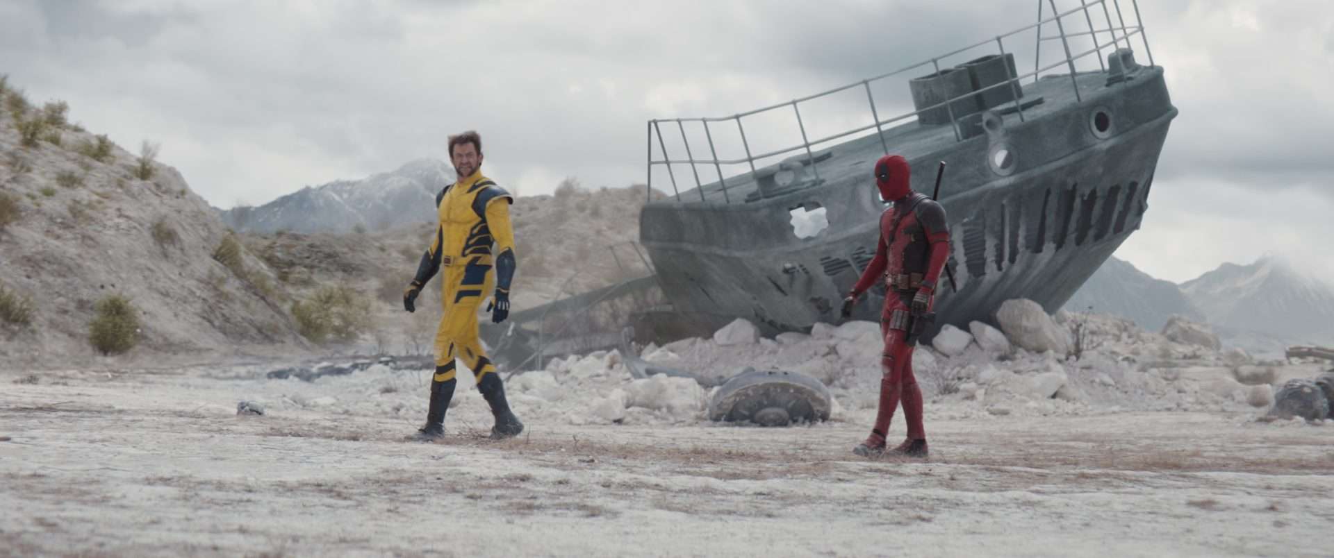 A still from Deadpool & Wolverine (2024).