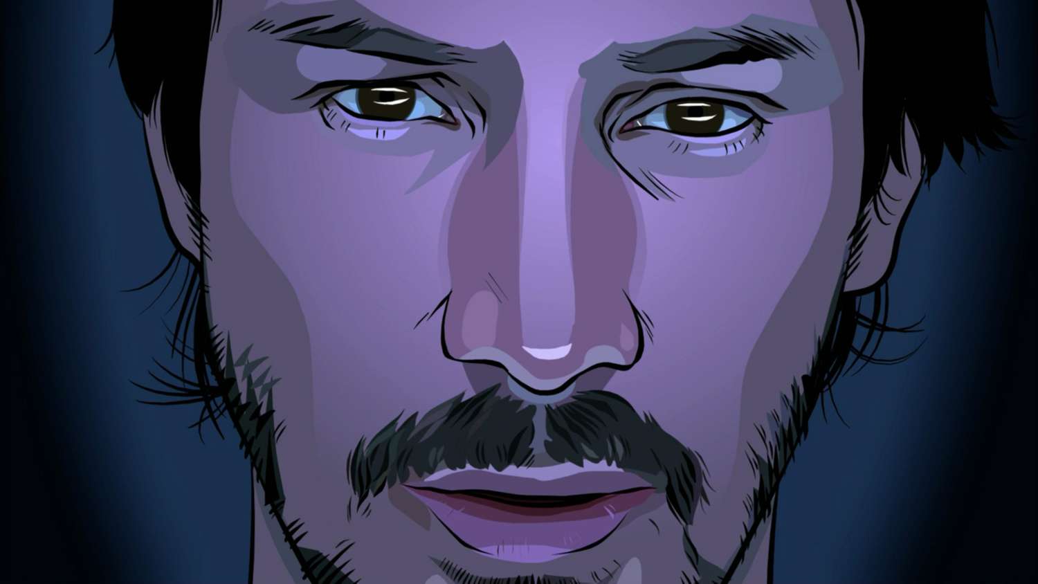 Keanu Reeves in A Scanner Darkly