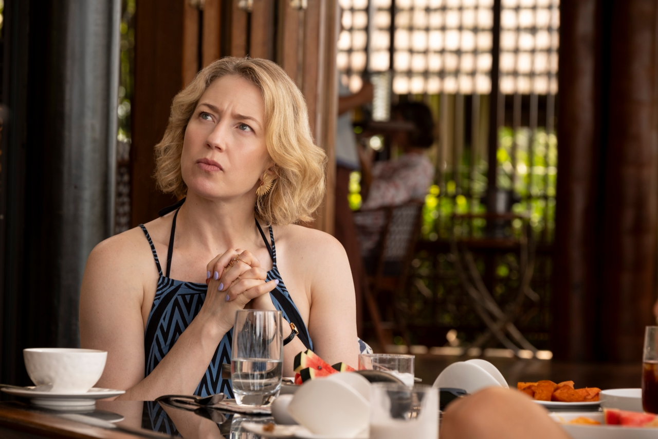 The White Lotus Season 3 cast- Laurie (Carrie Coon)