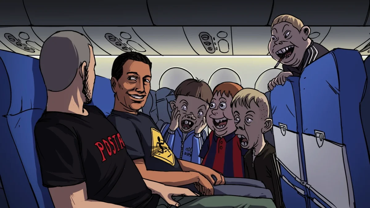 A still from Going Postal: The Legacy Foretold (2025) 