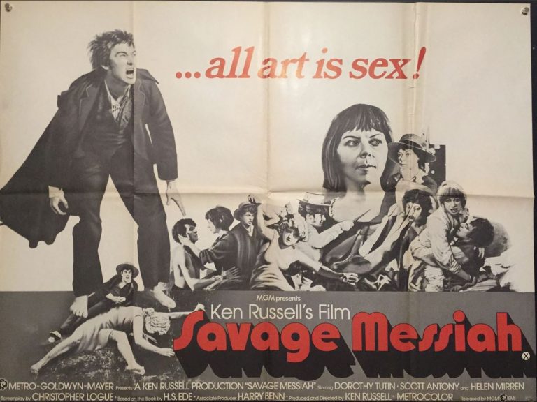 Ken Russell Craziness: Savage Messiah [1972]