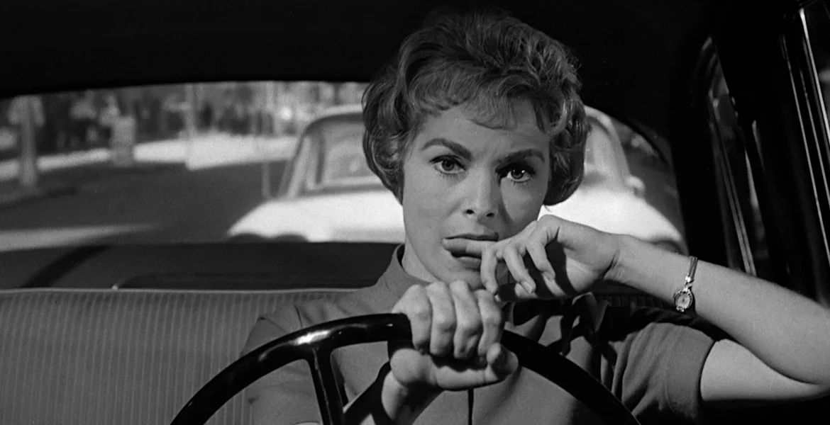 Janet Leigh in PSYCHO (1960)