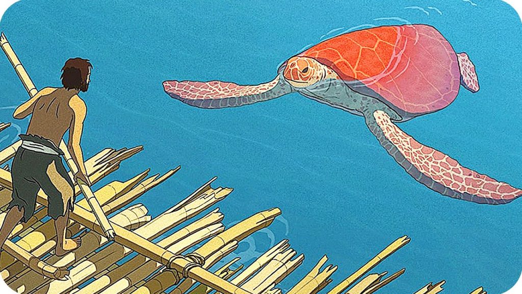 Scene from Studio Ghibli's The Red Turtle