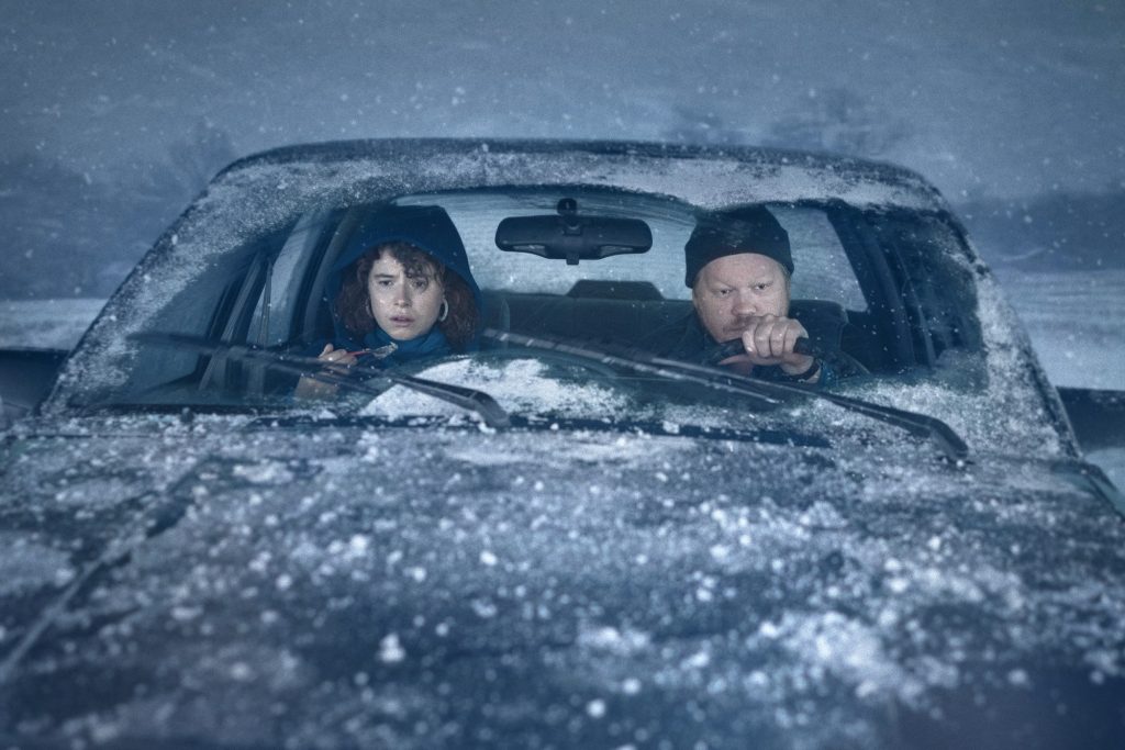 I'm thinking of ending things jake and lucy driving