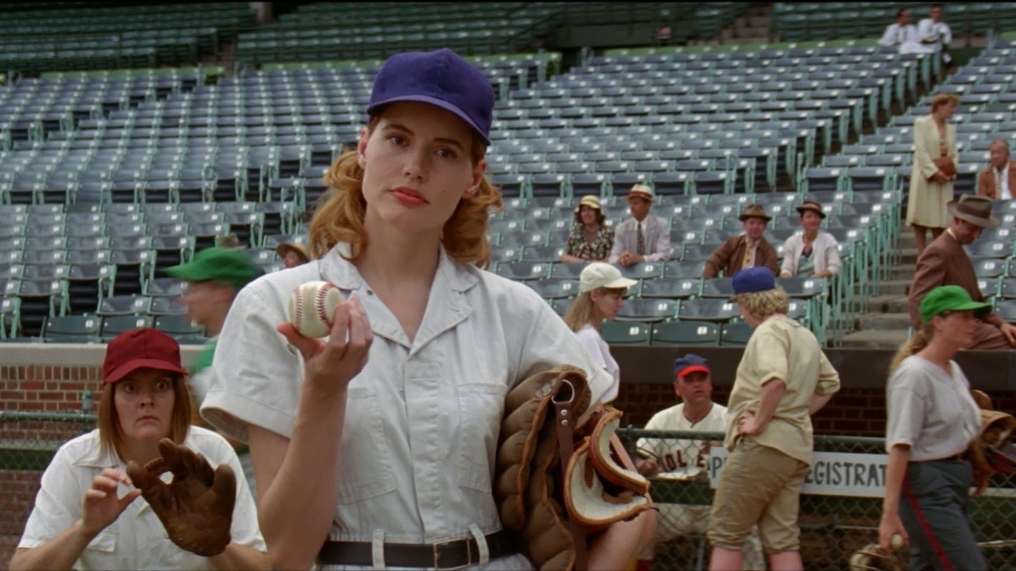 Geena Davis in A League of Their Own (1992)