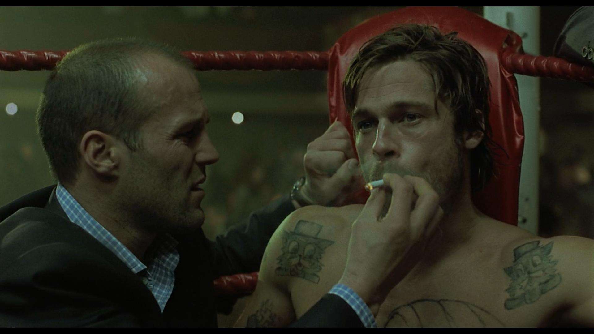 Brad Pitt & Jason Statham in Snatch (2000)