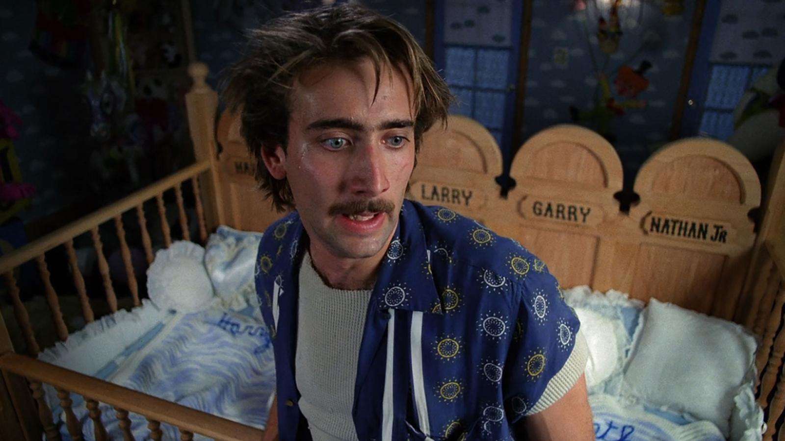 Coen Brothers Movies: Nicolas Cage in Raising Arizona