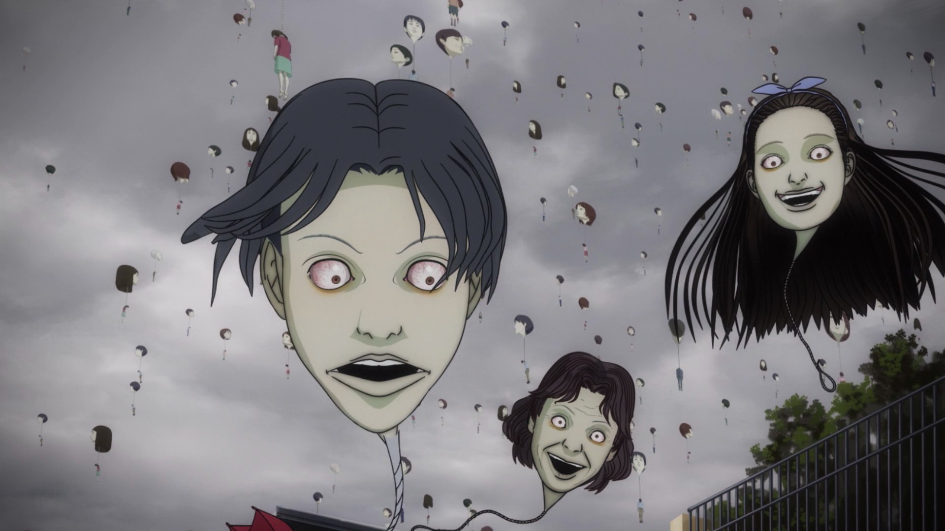 I just binged mieruko and Junji Ito Collection : r/Mieruko