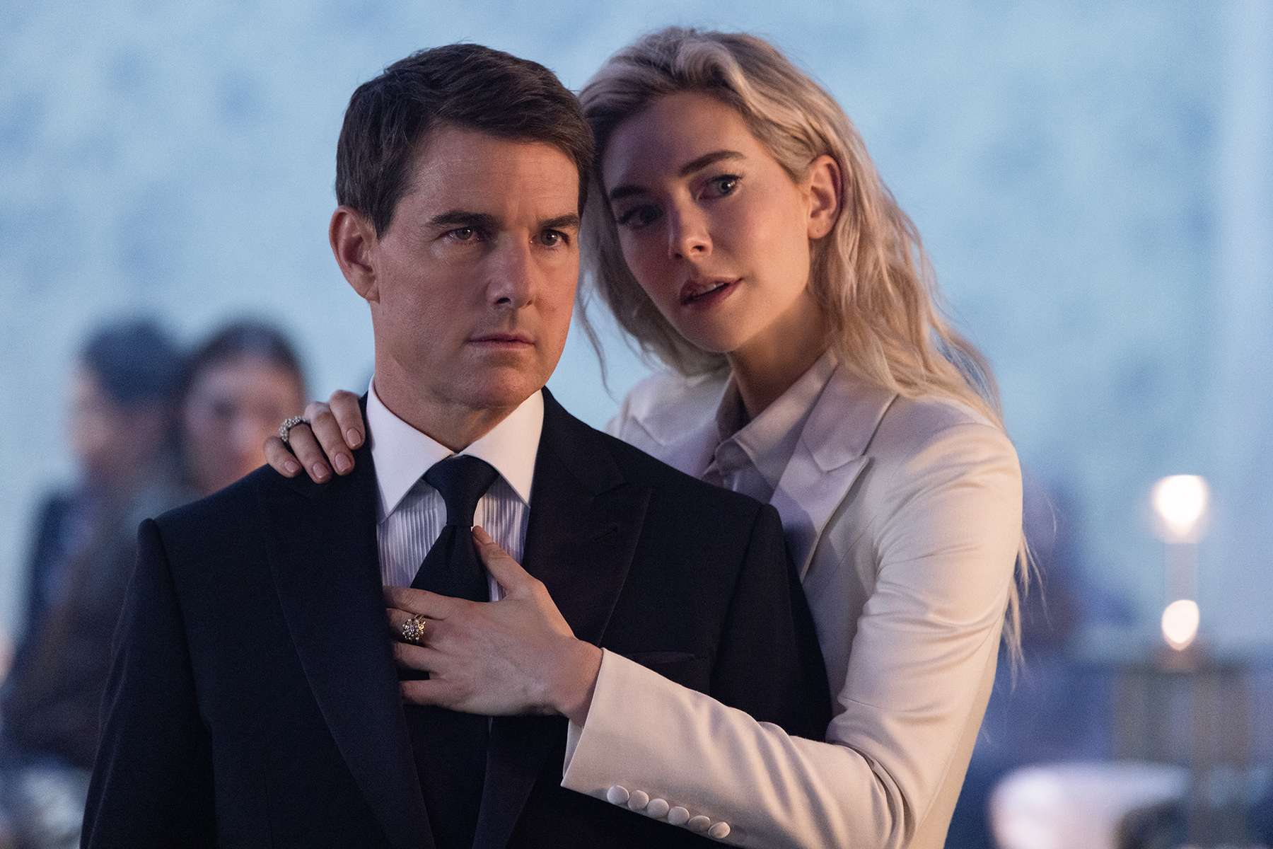 Tom Cruise & Vanessa Kirby in Mission: Impossible – Dead Reckoning Part 1