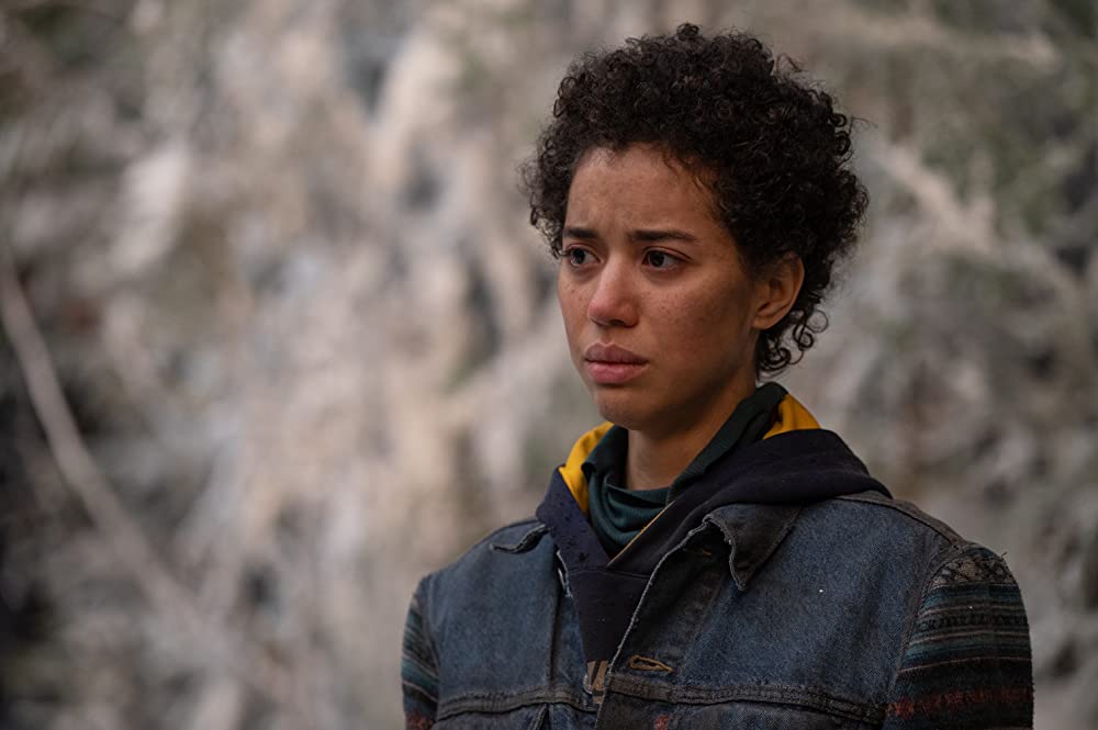 Jasmin Savoy Brown in Yellowjackets Season 2 Finale, Episode 9. 
