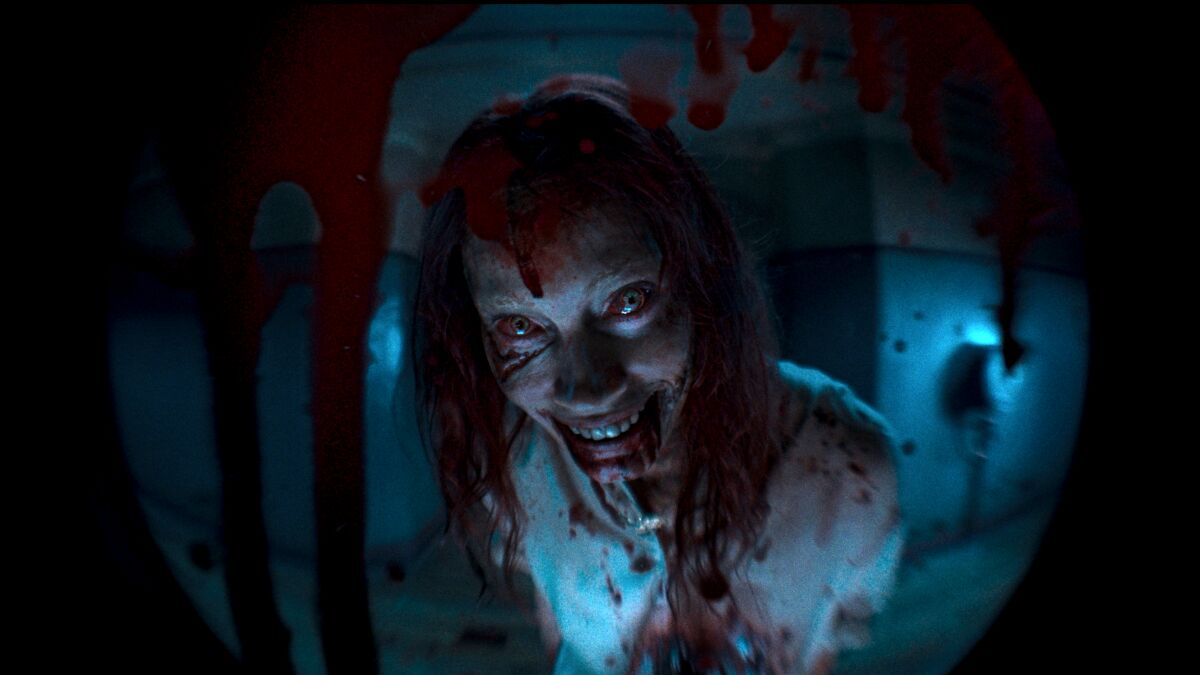 Evil Dead Rise Ending Explained: Alyssa Sutherland as Ellie 
