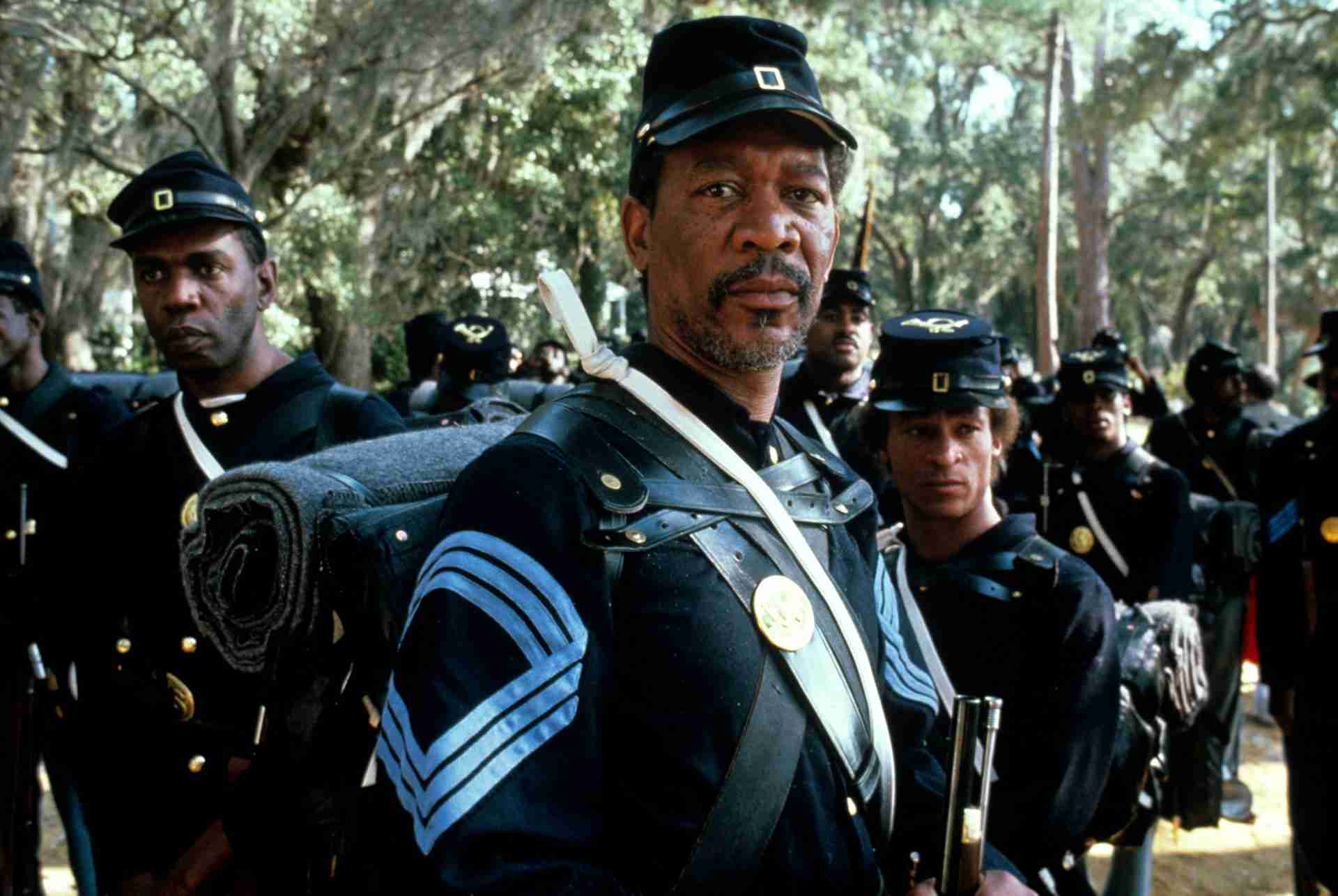 Best Morgan Freeman Performances - Glory (1989)