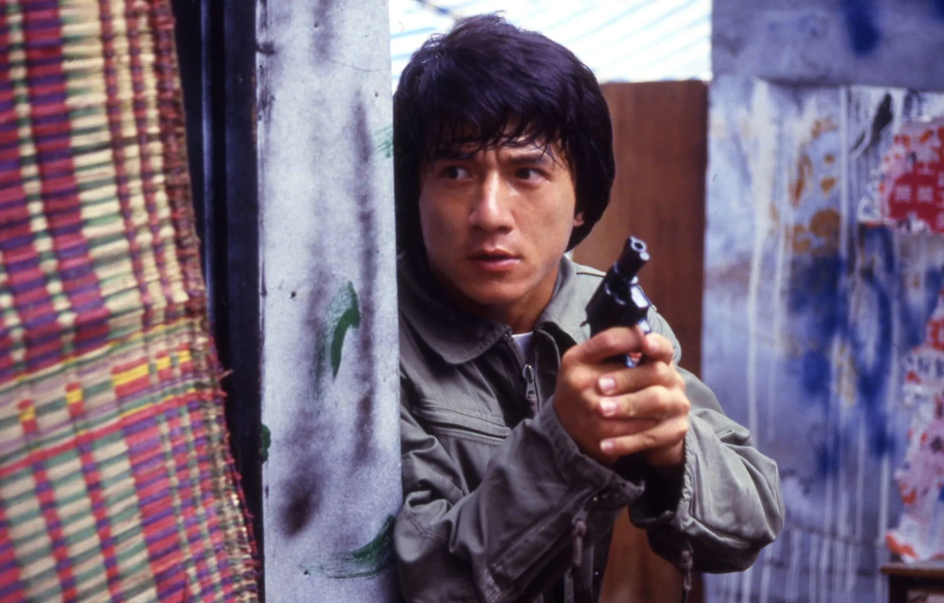 Top 10 Jackie Chan Films - Inspector Chan Ka Kui in Police Story (1985)