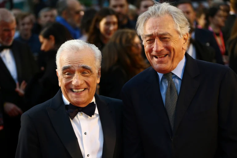 Martin Scorsese pays tribute to Robert De Niro at “De Niro Con,” a fan event set by Tribeca Festival