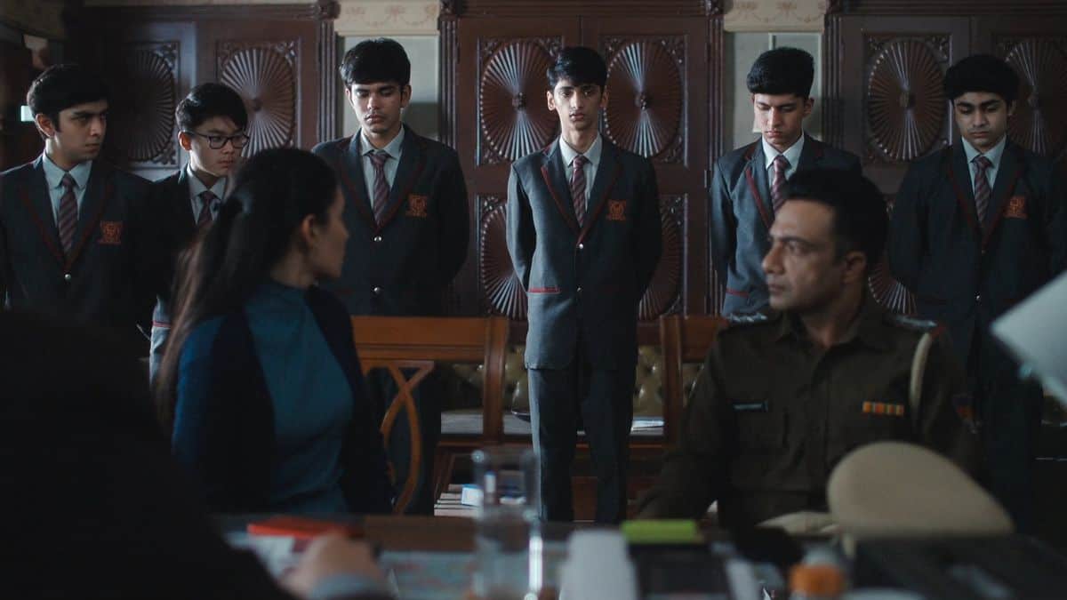A Still from School of Lies, Season 1, now streaming on Disney+Hotstar.