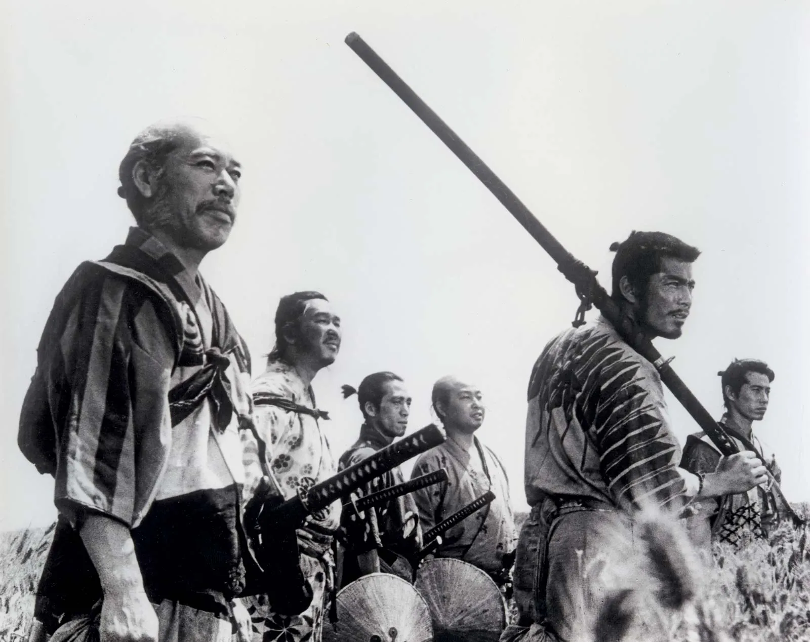 10 Thrilling 3-hour-long Movies Like Oppenheimer That Are Worth Watching - Seven Samurai (1954)
