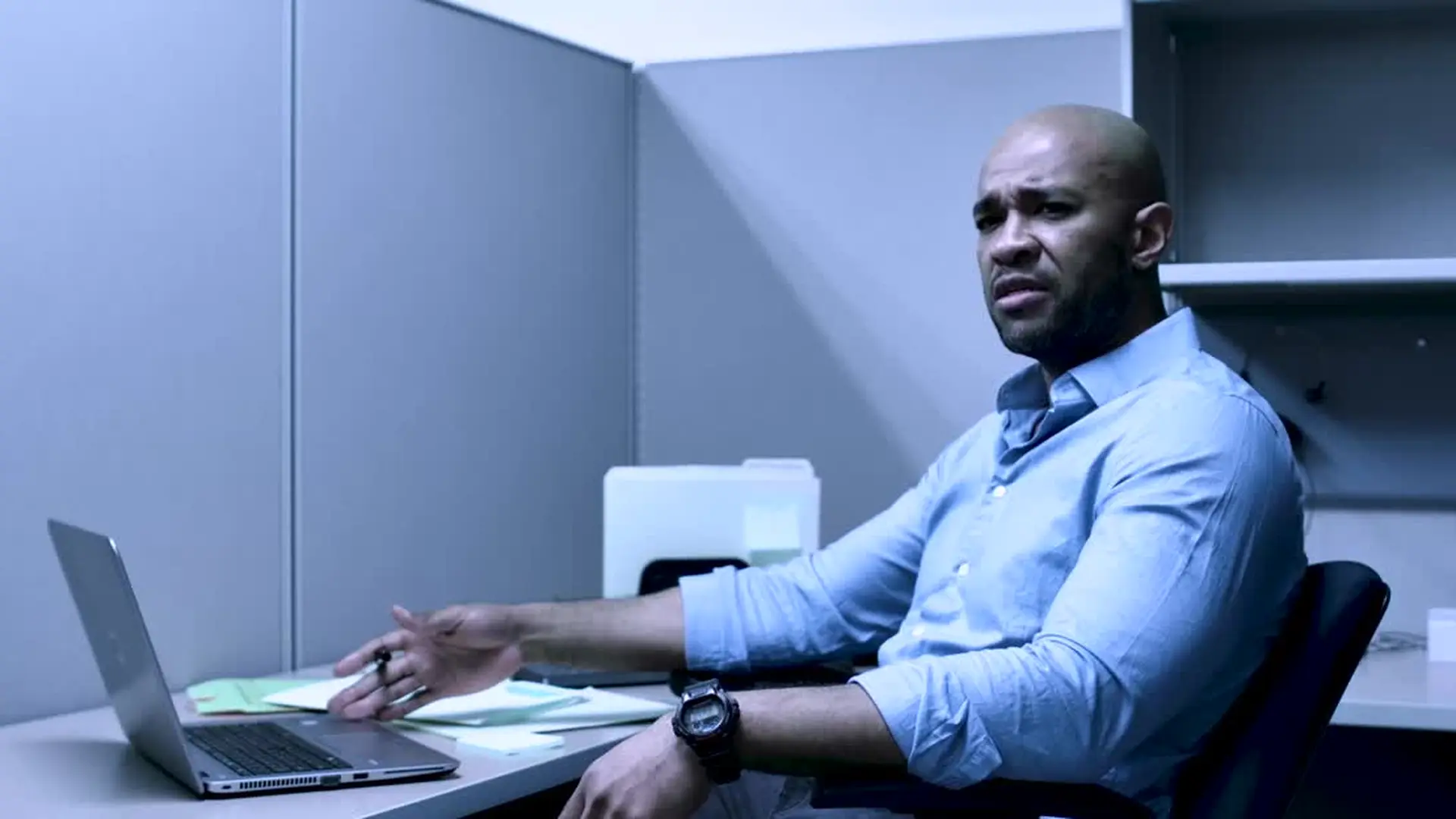A still from Double Kill (2023). 