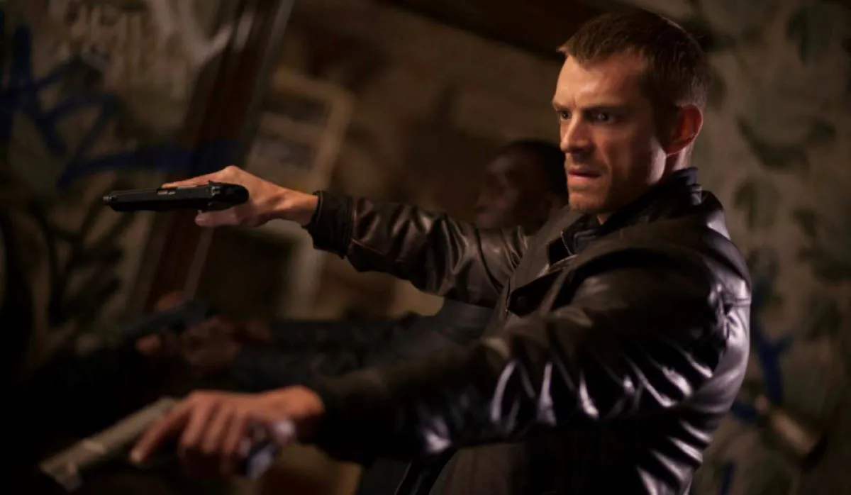 A still from Silent Night (2023). 
