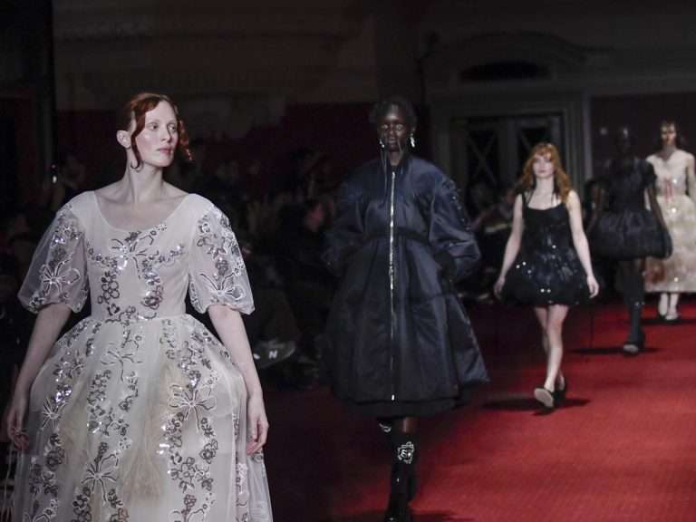 Simone Rocha Makes Debut at Paul Gaultier’s Show, Marking the Pinnacle of Her Career