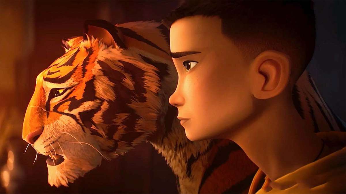 A still from The Tiger's Apprentice (2024). 