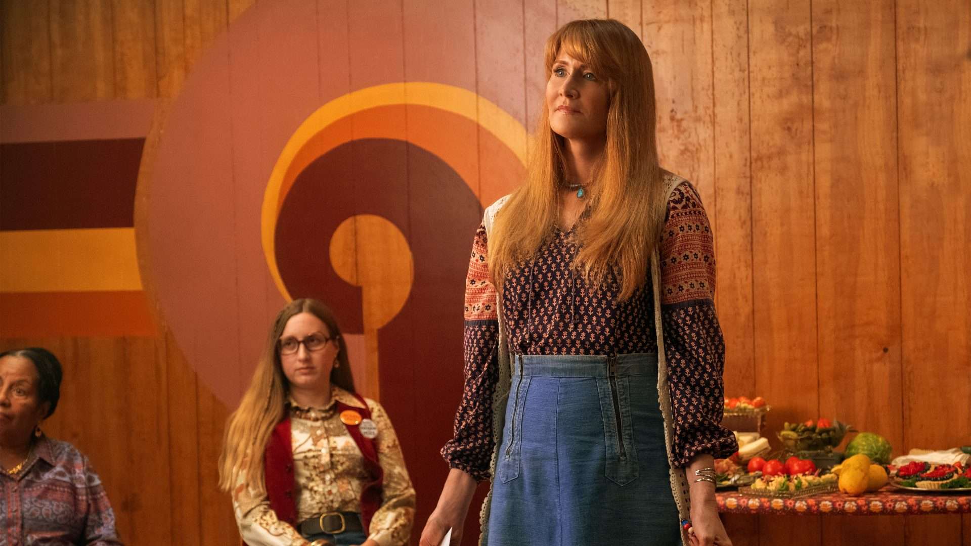 Laura Dern as Linda Shaw in Episode 1 of Palm Royale. 