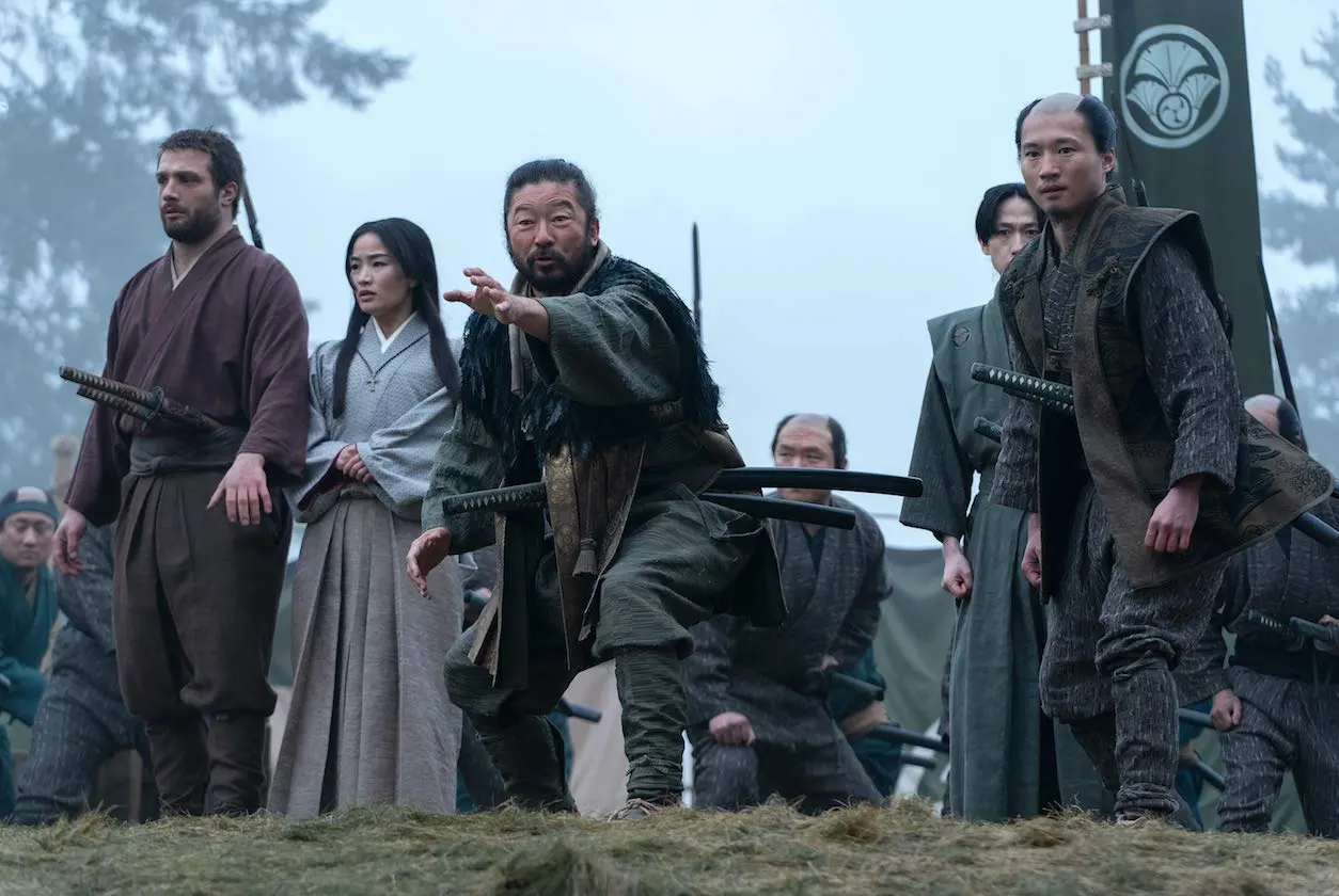 A still from Shogun Episode 4. 