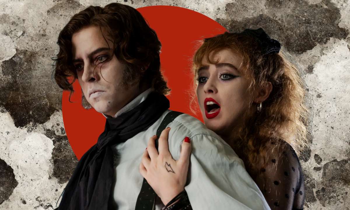 Cole Sprouse & Kathryn Newton in Lisa Frankenstein (2024)