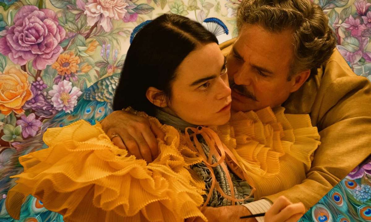 Emma Stone & Mark Ruffalo in Poor Things (2023)