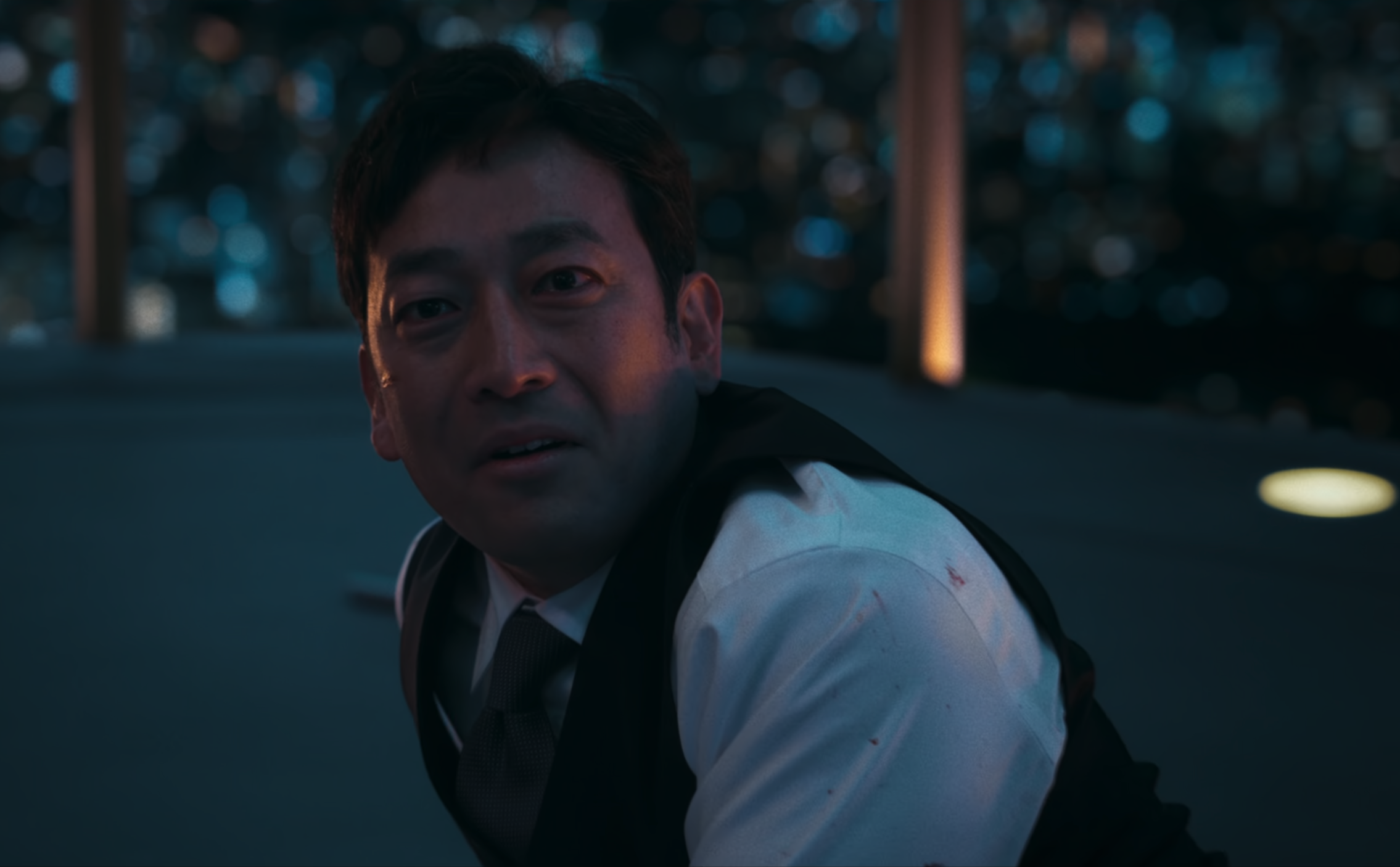 Another still from City Hunter (2024).