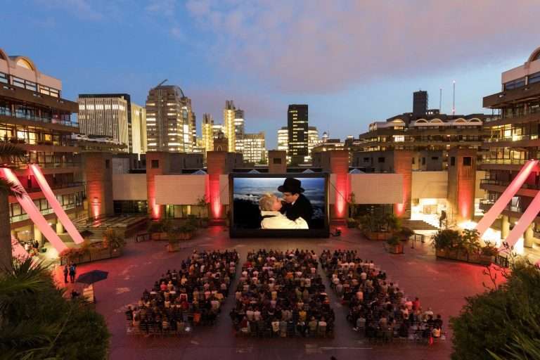 Where better to watch a film than in an outdoor cinema? Tickets for the Barbican Outdoor Cinema on sale now.