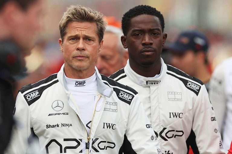 Brad Pitt’s $300M+ Formula One Movie Is Reportedly Set to Debut in IMAX Theaters
