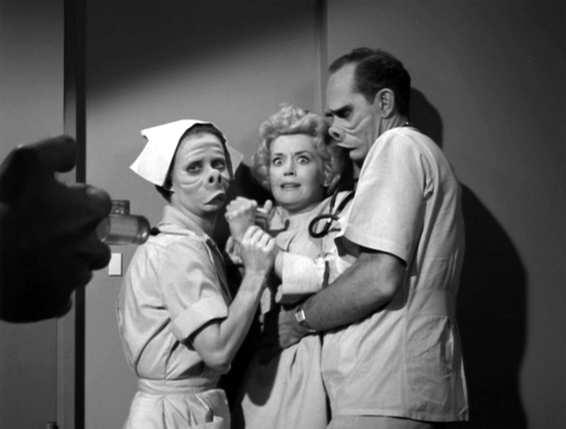 Twilight Zone Eye of the Beholder (Season 2, Episode 6) 