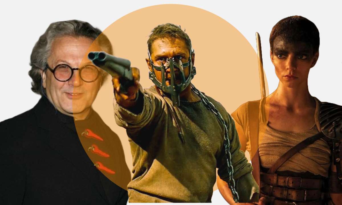 George Miller, Tom Hardy and Anya Taylor Joy in Mad Max series
