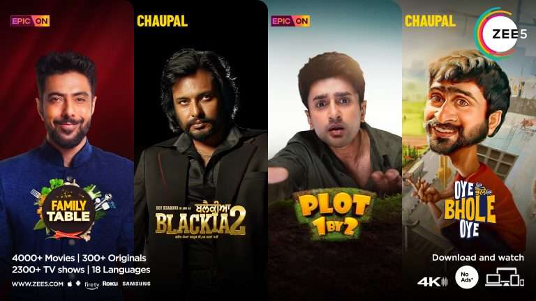 ZEE5 Global Add-ons unveils exciting new releases from Ranveer Brar’s Family Table to Dev Kharoud’s Blackia 2