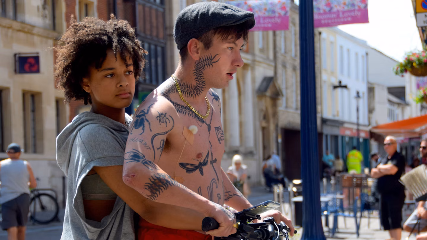 Barry Keoghan and Nykiya Adams in Bird by Andrea Arnold.
