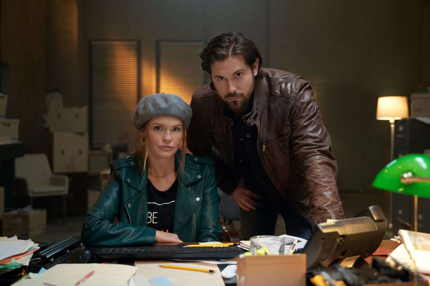 A still from Tipline Mysteries: Dial 1 for Murder (2024).