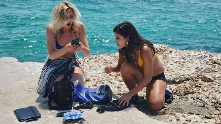 Deep Blue Nightmare (Shark Season, 2021) Movie Ending Explained: How did Sarah and Megan Survive the Shark Attack?